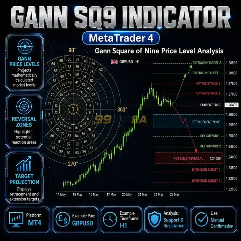 Gann SQ9 MT4