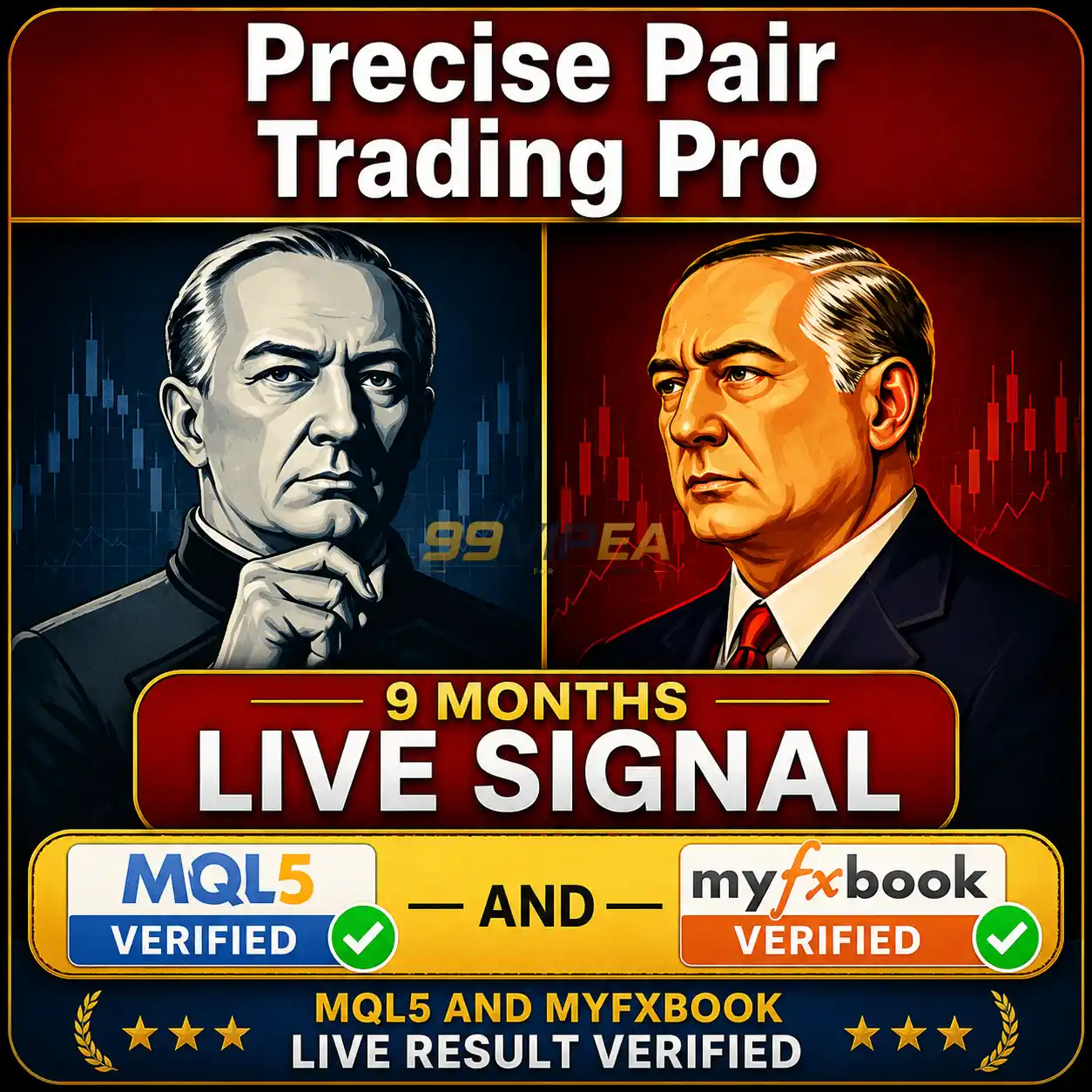 Precise Pair Trading Pro MT5 V2.2 MQL5 185% Growth | SetFile